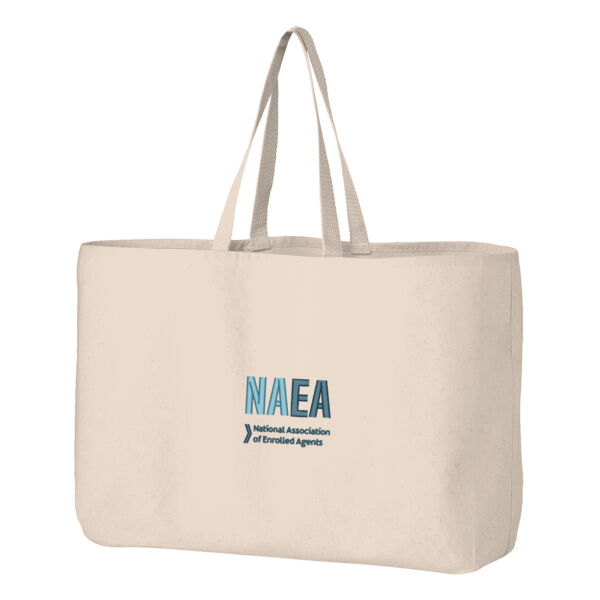   - Ideal Twill Jumbo Tote  Thumbnail